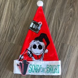 Nightmare Before Christmas Disney Santa hat Jack